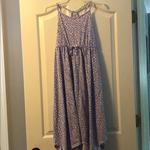 flowered beach dress